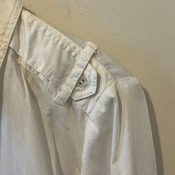 LANE BRYANT | Women's Button Down Shirt White - Picture 8 of 9